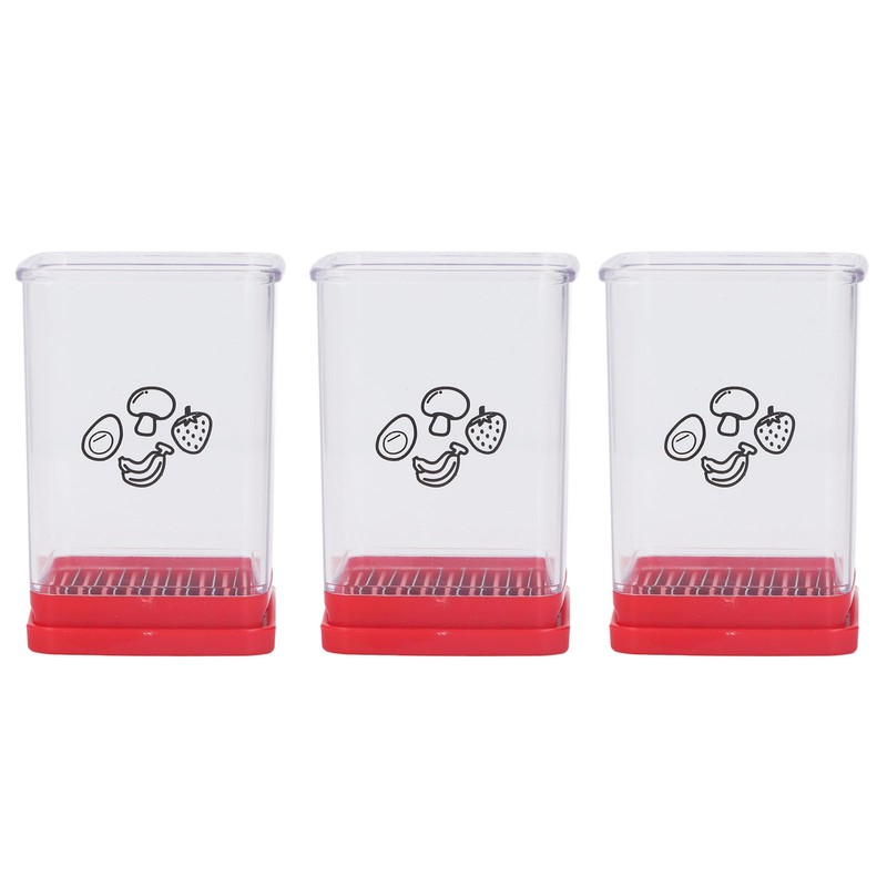 Fruit and Vegetable Speed Cutter with Push Plate Stainless Steel