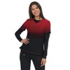 KOI Lite 370PR Women's Reform Top (Ruby/Black, XX-Small)