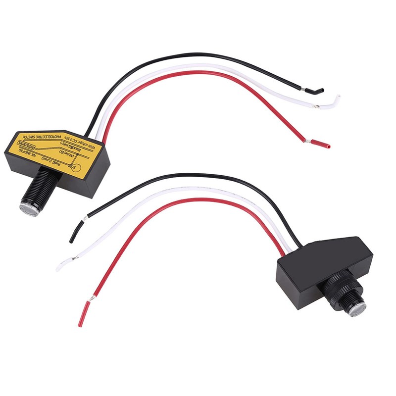 12V 24V 36V 48V Photocell Switch, Mini Light Switching Sensor,