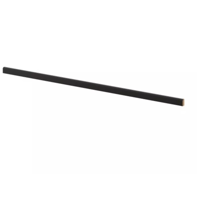 IKEA New IKEA KUNGSBACKA Chamfer Deco Molding Strip Black Anthracite