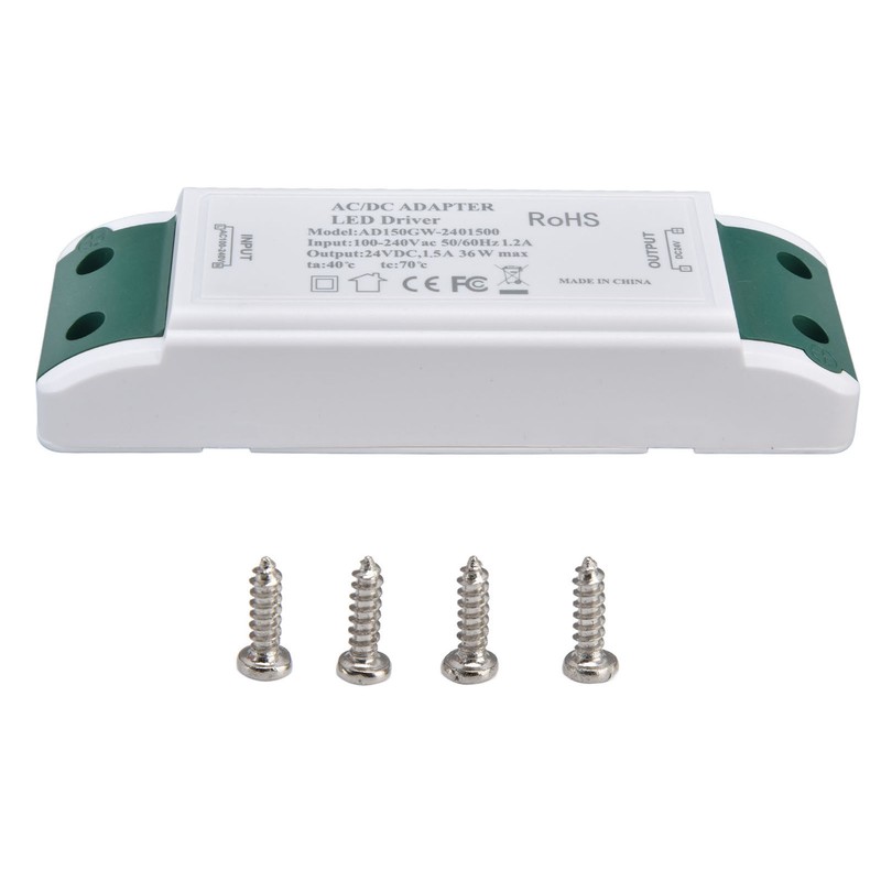 LED Driver 24V DC 1.5A 36W LED Power Supply Constant