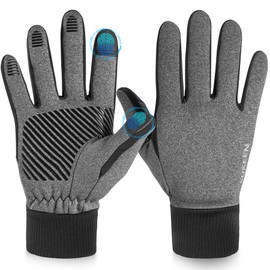 Sukeen Winter Gloves Men Women Touchscreen Anti-Slip Sports Gloves Lightweight Cold Weather Warm Gloves for Running, Cycling