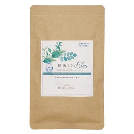 Cold Brew Green Tea Mint, Blends Green Tea and Peppermint, Perfect for Cold Brewing or Ice Creaming, 0.2 oz (4 g) x 12 Packets