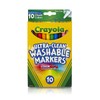 Crayola Ultra-Clean Fine Line Markers -Classic Colors 10/Pkg