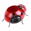 Metal Ladybug Flower Planter Insect Design Flower Pot for Indoor