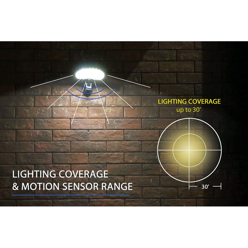 eLEDing Solar Lights Outdoor Super Bright 56 LED Solar Powered