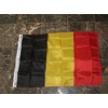 2x3 Belgium Flag 2'x3' House Banner Brass Grommets Vivid Color