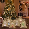 G2PLUS 24 PCS Advent Calandar Bags, 10x15cm Medium Christmas Burlap