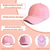 Gdyb Verhap Kids Baseball Cap Adjustable Washed Cotton Baseball Cap