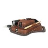 TOURBON Leather Smartphone Pouch, Smartphone Holder, Belt Loop, Tool Pouch,