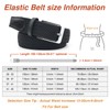 Uoocg Braided Belt Women's Men's Braided Belt Elastic Stretch Belt