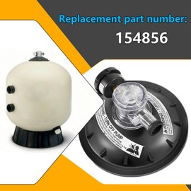 BSNOVT Complete 154856 8-1/2" Black Buttress Thread Closure Kit,for Triton II TR100/TR140,TR100C/TR140C,Triton C-3 Pool & Spa Sand Filters,Includes Air Relief Valve,PSI Gauge, Lid Wrench & O-Rings