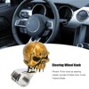 Steering Wheel Spinner Knob Skull Shape Universal Power Handle for