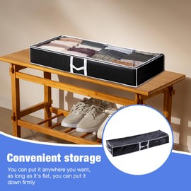 Mineup Christmas Wrapping Paper Storage Bag, Fits 24 Rolls 104x36CM Durable Fabric Wrapping Paper Storage Box with Interior Pockets, Wrapping Paper Holder Storage for Xmas Decor Bows, Tags, Ribbons