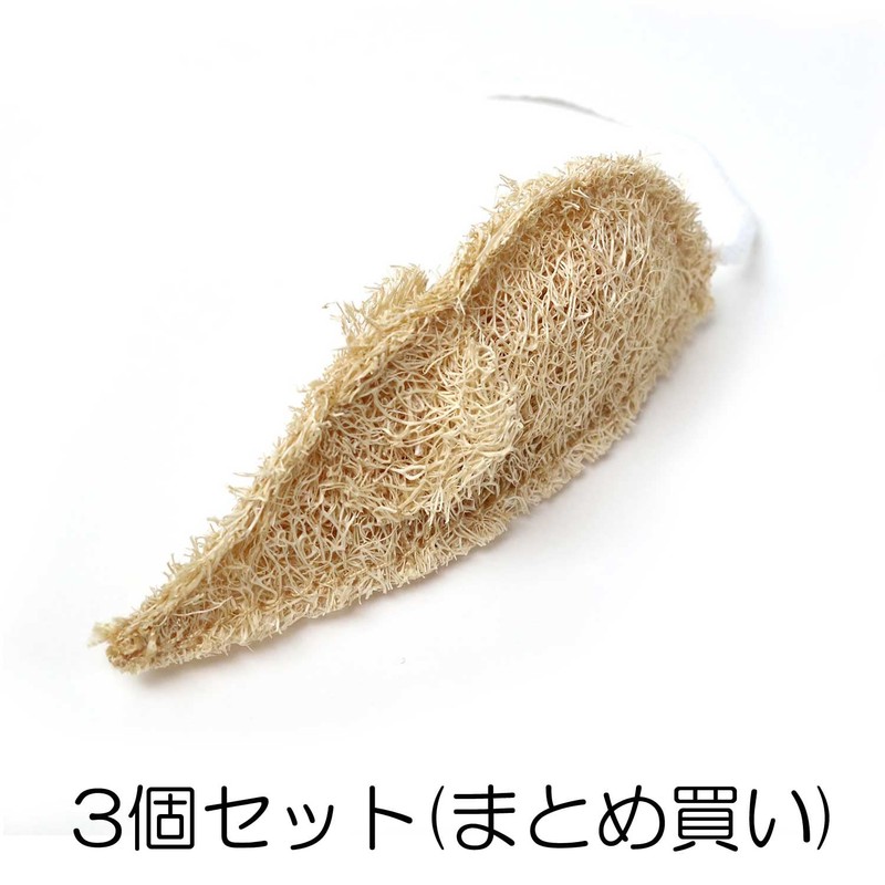 CattyMan Nyan Dent Loofah Toothpaste, Mouse x 3 Pieces
