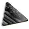 1 x Triangle Coaster - BW - Star Anise Cinnamon
