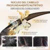 Black Hair Dye Shampoo 3 in 1, Shampoo para Canas