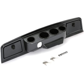 HECASA Dash Kit Compatible with 1995-2007 Yamaha G14 G16 G19 G22 Golf Cart Carbon Fiber Color Dash Board Cover Assembly Dash Cap