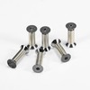 10 Packs Knife Handle Screws Rivets Bolts Fasteners,Hex Flat Head