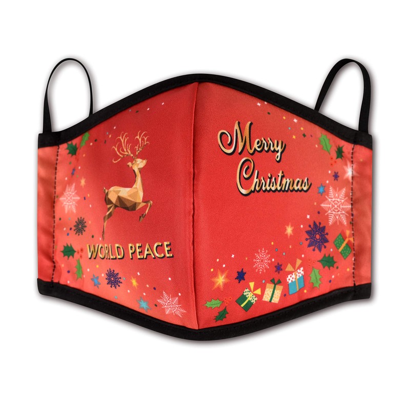 Headmost 2 Layer 3 Pieces Bundle Face Mask W/Slider: Water