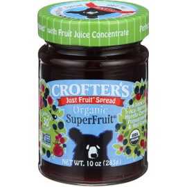 Crofters Organic Superfruit Just Fruit Spread, 10 Oz Jar