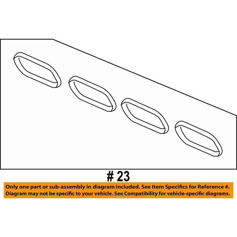 Honda 17115-5A2-A01, Engine Intake Manifold Gasket