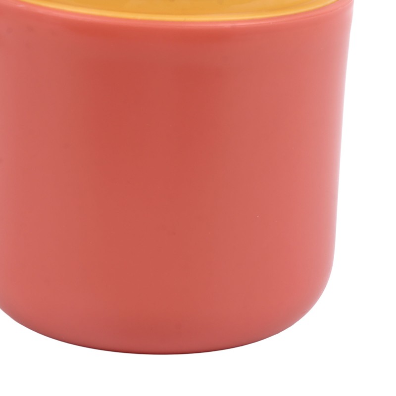Insulated Food Container Jar Red 400ml Stainless Steel Leakage Proof
