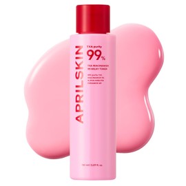 APRILSKIN Tónico Cremoso Rosa Txa+Niacinamida 99 | 99% De Txa De Alta Pureza 3% + Niacinamida 5% Para Iluminar | Tónico En Crema Altamente Concentrado | Fórmula De Hidratación Profunda Para Piel Opaca