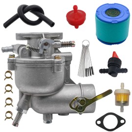 Lanigram 390323 Carburetor Fit for 398170 394228 170402 194417 194412 190432 190402 195422 190400 170401 7HP 8HP 9HP Horizontal Engines Troybilt Carb With Air Filter