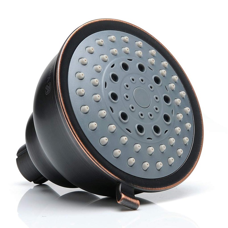 Voolan High Pressure Shower Head - 5 Function Rain Shower