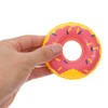 DECHOUS 10Pcs Mini Swimming Rings Inflatable Doughnut Pattern Swim Ring