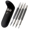 Spring Nail Set with Size Marked,Spring Loaded Center Punch,4pcs Dual