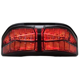 Integrated Sequential LED Tail Lights Smoke Lens for 2006-2015 Yamaha FZ1