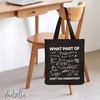 Math Teacher Bag Gifts for Math Teachers Women Canvas Bag