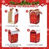 Chinco Christmas Mailbox Letters to Santa Mailbox Christmas Decorations Christmas