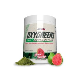 EHPlabs OxyGreens Daily Super Greens Powder - 30 Serves - Gut Cleanse Detox & Digestion Supplement, Organic Fibre, Prebiotics spirulina Edible Dietary:_Pineapple_30 Serves