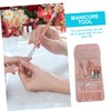 FOMIYES 16pcs Multi-functional Nail Manicure Tools Set Nail Clippers and