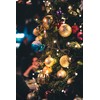 5 x Christmas Tinsel Thin Xmas Garland Tree Decorations -