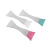 3sets Silicone Makeup Brush Replaceable Head Face Mask Applicator Soft Skincare Brush for Clay Mask Lotion and Eye Makeup Beauty Tools for Sleeping