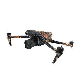 MightySkins Carbon Fiber Skin Compatible with DJI Air 3 - Stitch Dragons | Protective, Durable Textured Carbon Fiber Finish | Easy to Apply