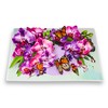 CUTE POPUP 3D Butterfly and Orchid Greeting Card - Handcrafted