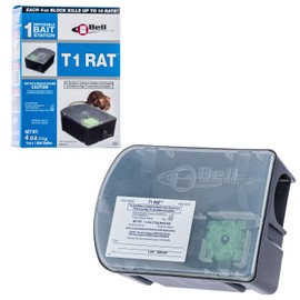 Bell Labs DR0811 T1 Rat Disposable Bait Station, Green Wax Block