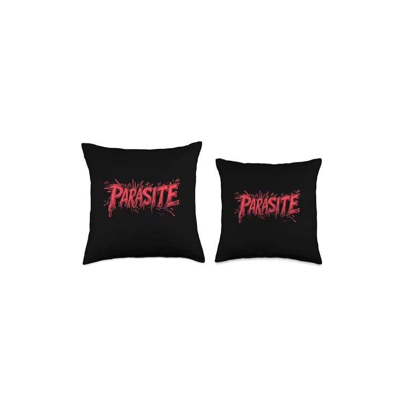 Funny Parasite Speech Costume with this Bold Statement Throw Pillow