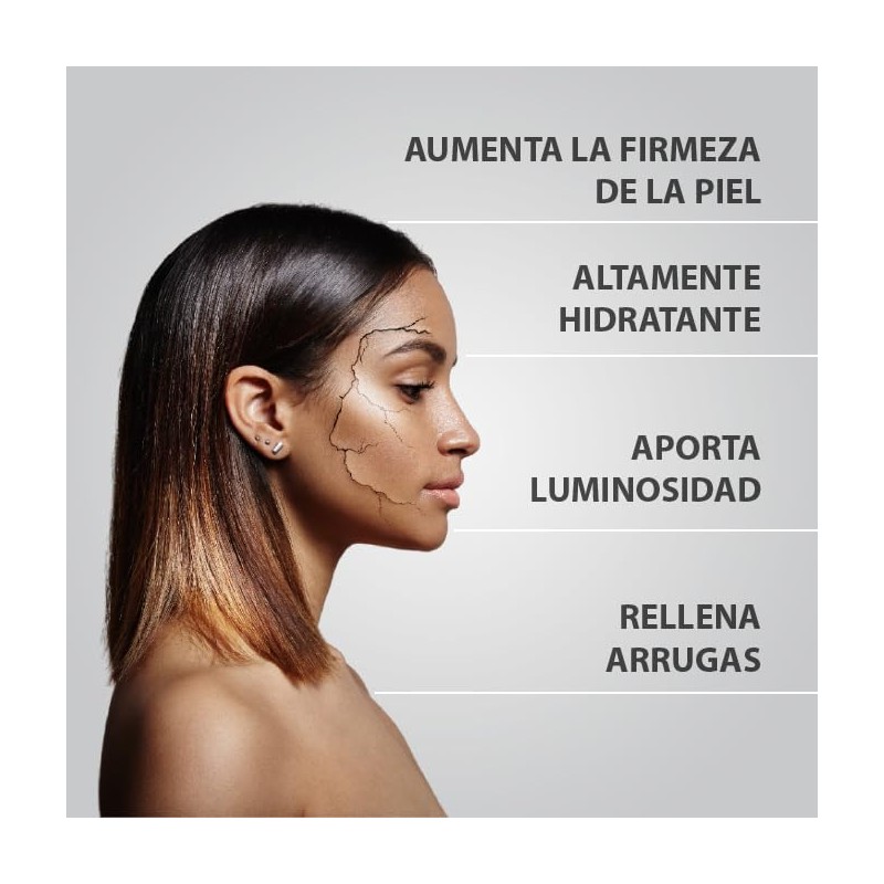 Serum Ácido Hialurónico Hidratante Antiarrugas Facial IRERI 40g. Disminuye Líneas