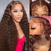 KS 13X4#4 WT Human Hair Wig 18 Inches