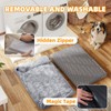 huraty Dog Bed with Pillow for Small Dogs, Orthopedic Dog