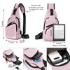Waterproof Sling Bag Crossbody Backpack for Men Women Sling Backpack