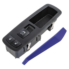Obaee Front Passenger Side Window Switch for 2015-2017 Chrysler 200/300, 2017-2020 Pacifica, 2015-2021 Dodge Charger, Jeep Cherokee, 2019-2020 Ram 2500, Replace ‎68268251AB