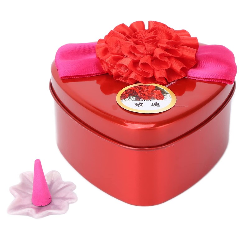 Qukaim Back Incense Red Rose Incense Cones Strong Fragrance Indoor