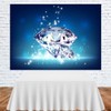 PHMOJEN Shining Diamonds Backdrop, Big Crystal Diamond Gems ( No